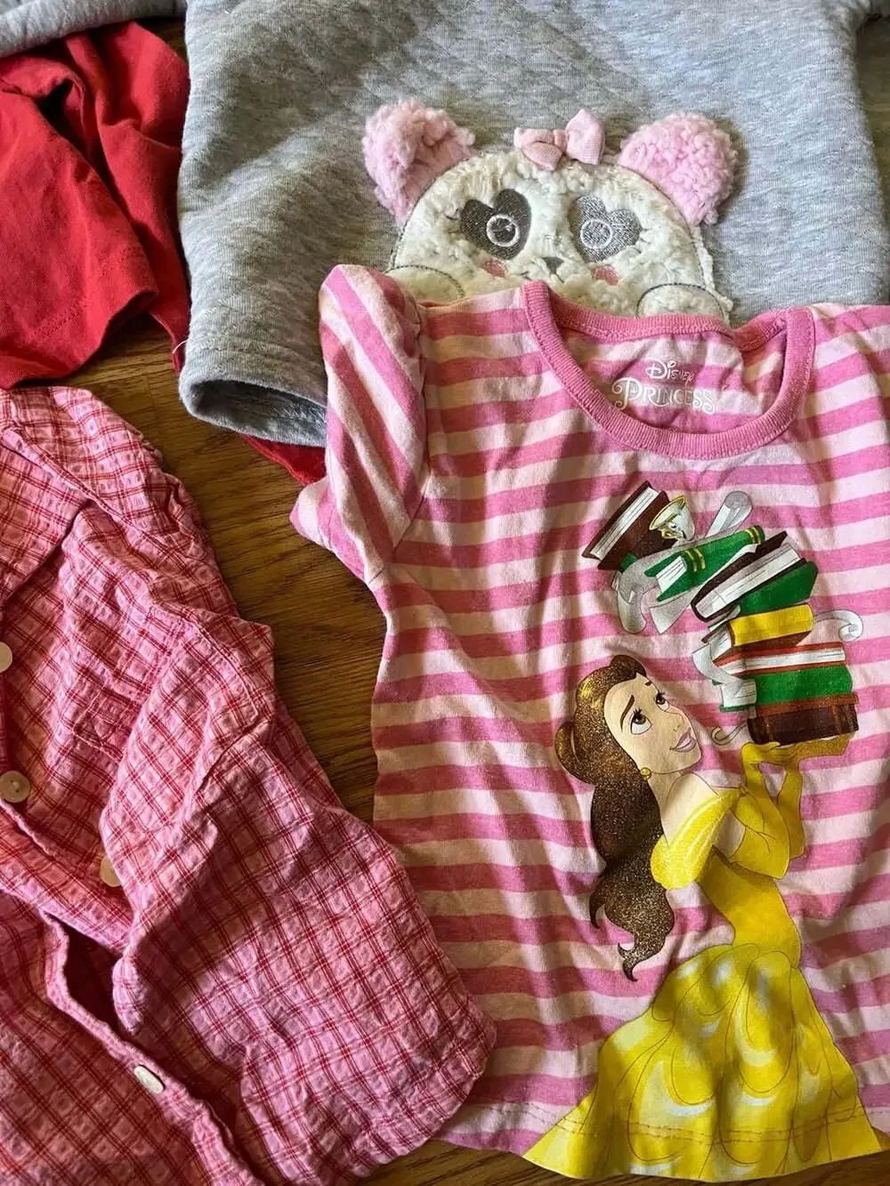 Girls Size 2T Mixed Clothing Bundle - 10 Piece Set Featuring Disney, Nautica, an
